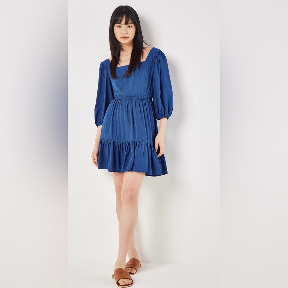 Blue Mini Dress